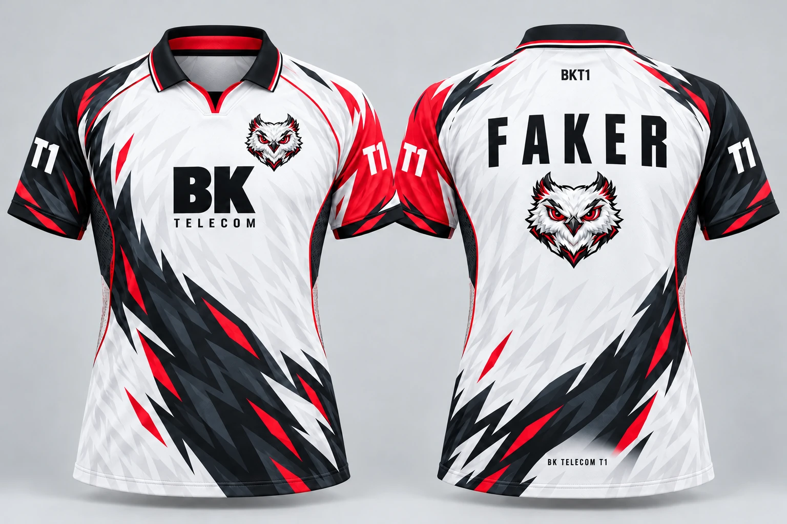 Uniforme alterno blanco de FAKER